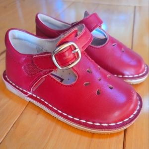 L'Amour Red Toddler Girl Shoes (6)